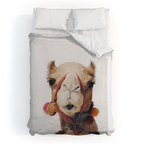 Sisi and Seb Camel Duvet Cover