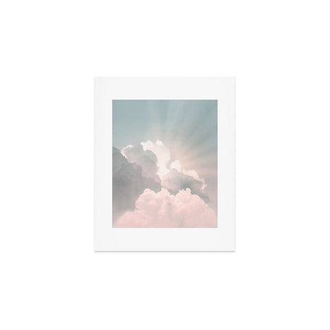 Sisi and Seb Clouds And Sun Rays Art Print