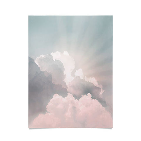 Sisi and Seb Clouds And Sun Rays Poster