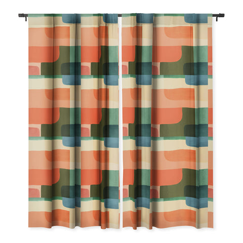 Sisi and Seb Color play Blackout Window Curtain