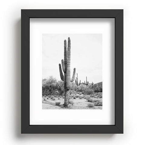 Sisi and Seb Desert Cactus BW Recessed Framing Rectangle