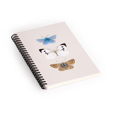 Sisi and Seb English Butterflies Spiral Notebook