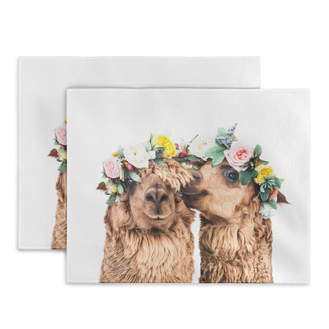 Sisi and Seb Flowers in her hair Placemat