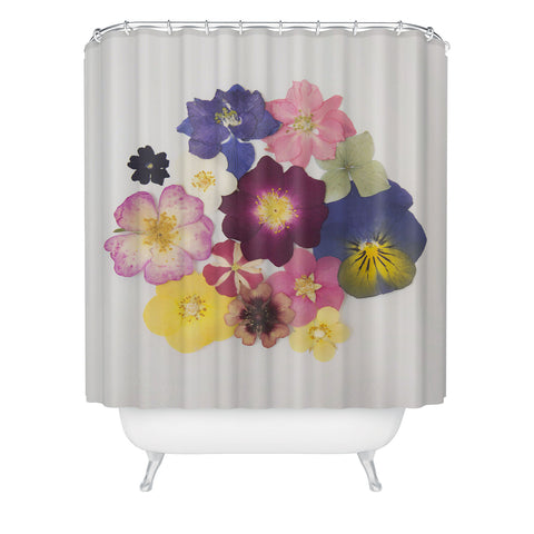 Sisi and Seb Forget Me Not Shower Curtain