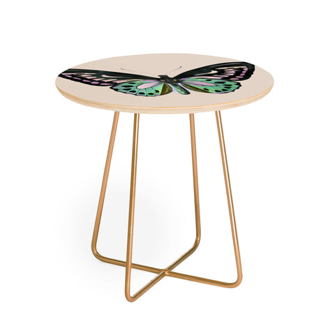 Sisi and Seb Funky Butterfly Round Side Table