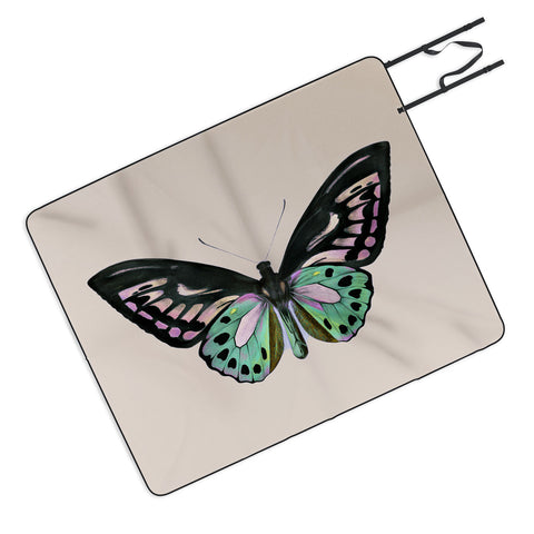 Sisi and Seb Funky Butterfly Picnic Blanket