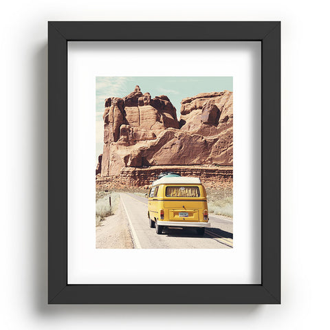 Sisi and Seb Going on a road trip Recessed Framing Rectangle