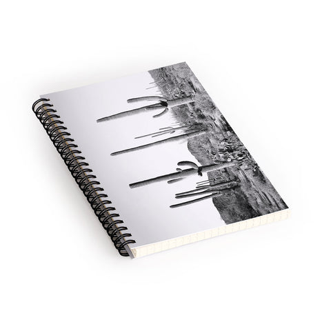 Sisi and Seb Grey Cactus Land Spiral Notebook