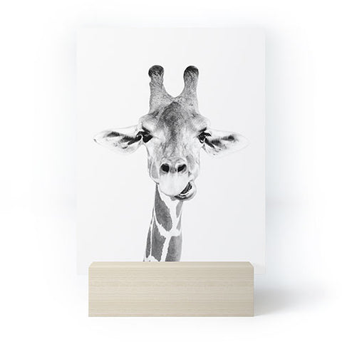 Sisi and Seb Happy Giraffe Mini Art Print