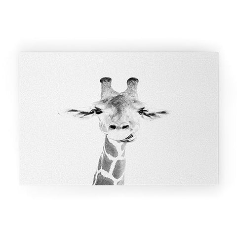 Sisi and Seb Happy Giraffe Welcome Mat