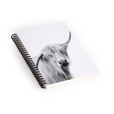 Sisi and Seb Hey Cow Spiral Notebook
