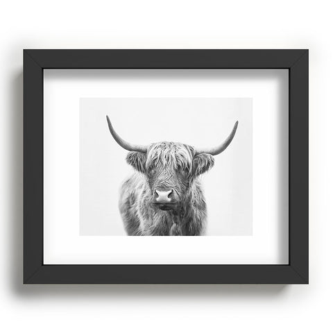 Sisi and Seb Highland Bull Recessed Framing Rectangle