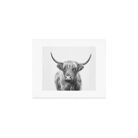 Sisi and Seb Highland Bull Art Print