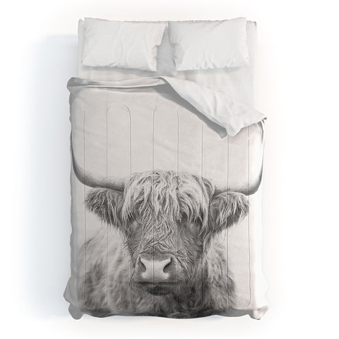 Sisi and Seb Highland Bull Comforter