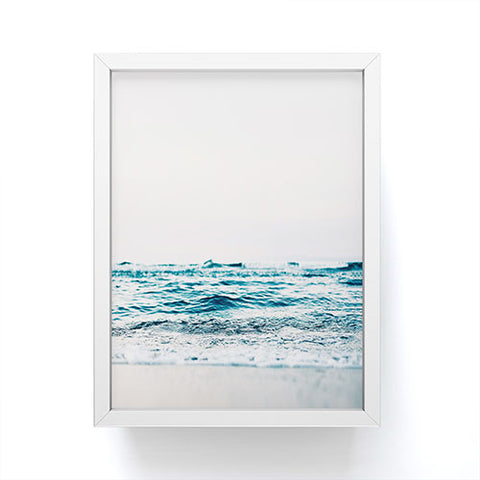 Sisi and Seb Minimalist Ocean Framed Mini Art Print
