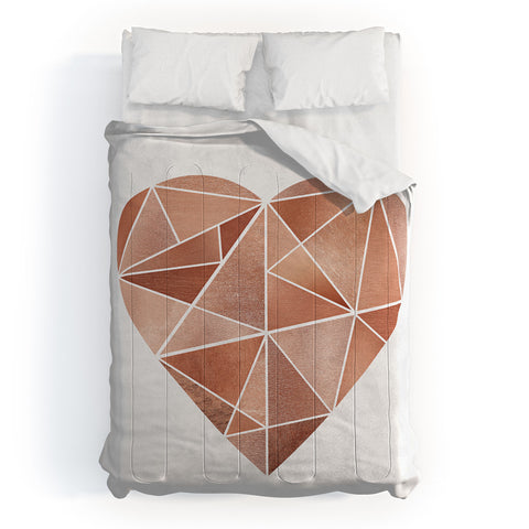 Sisi and Seb Mosaic Heart Comforter