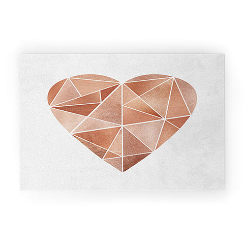 Sisi and Seb Mosaic Heart Welcome Mat