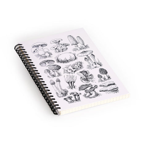 Sisi and Seb Mushroom Collection I Spiral Notebook