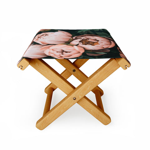 Sisi and Seb Pastel Peony Folding Stool