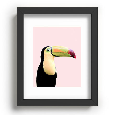 Sisi and Seb Pastel toucan Recessed Framing Rectangle