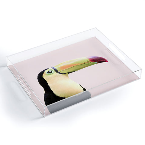 Sisi and Seb Pastel toucan Acrylic Tray