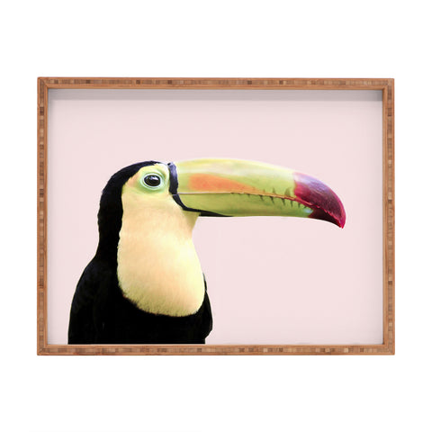 Sisi and Seb Pastel toucan Rectangular Tray