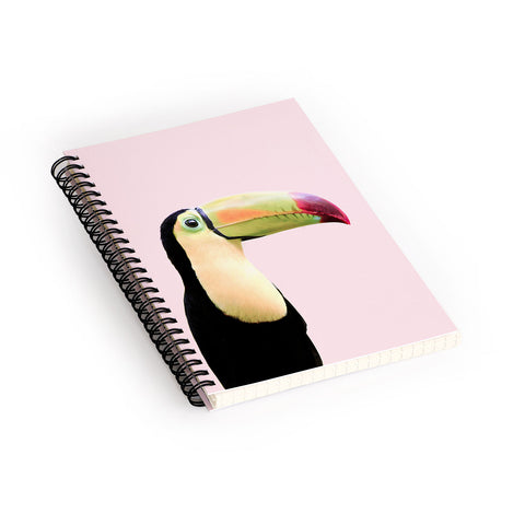 Sisi and Seb Pastel toucan Spiral Notebook