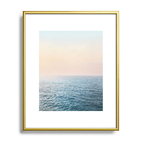 Sisi and Seb Peaceful Metal Framed Art Print