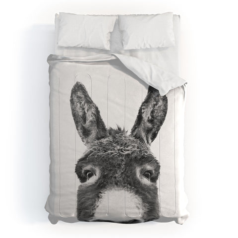 Sisi and Seb Peeking Donkey Comforter