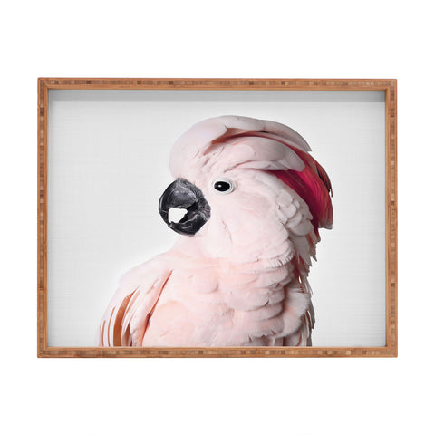 Sisi and Seb Pink Cockatoo Rectangular Tray