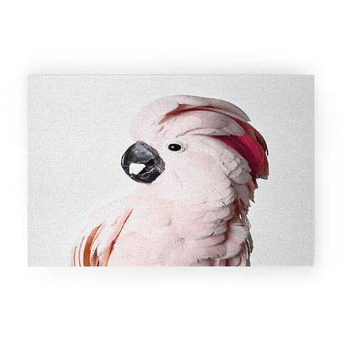 Sisi and Seb Pink Cockatoo Welcome Mat