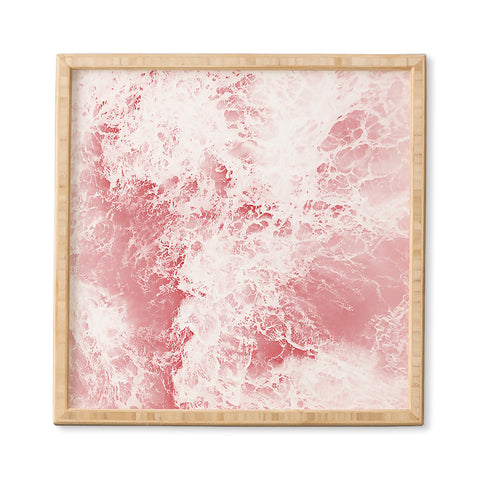 Sisi and Seb Pink Ocean Framed Wall Art