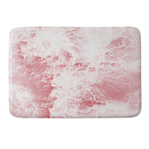 Sisi and Seb Pink Ocean Memory Foam Bath Mat