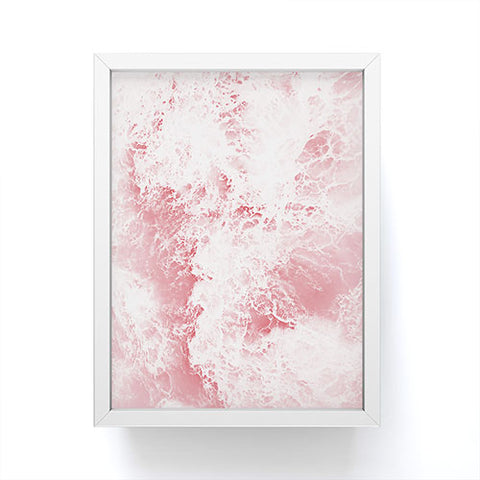 Sisi and Seb Pink Ocean Framed Mini Art Print