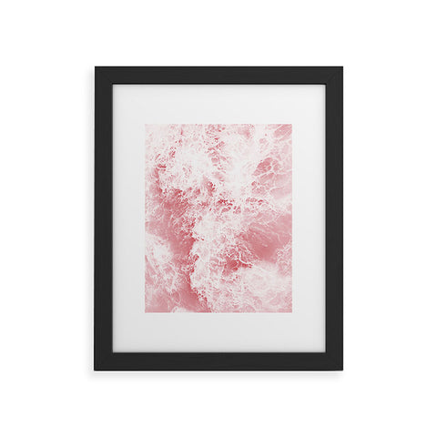 Sisi and Seb Pink Ocean Framed Art Print