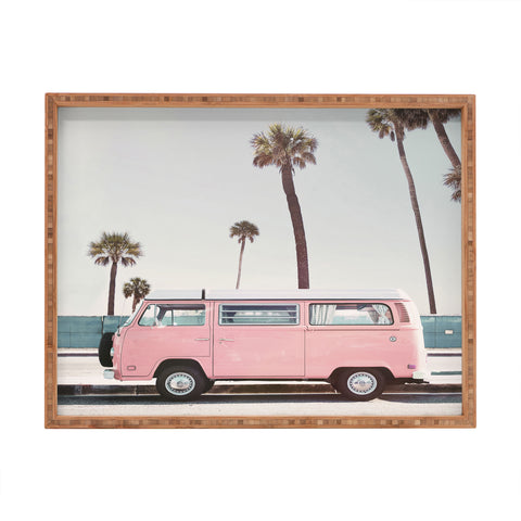 Sisi and Seb Pink Van Rectangular Tray