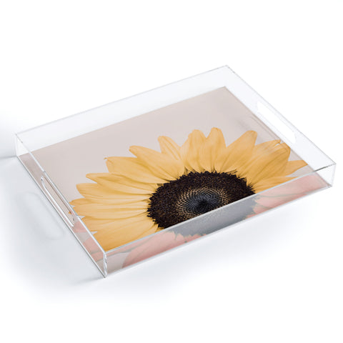 Sisi and Seb Pretty Sunflower Acrylic Tray