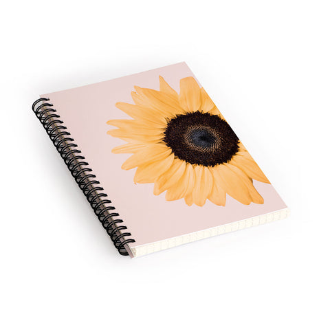 Sisi and Seb Pretty Sunflower Spiral Notebook