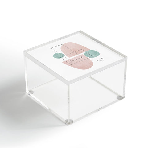 Sisi and Seb Retro Peach Acrylic Box