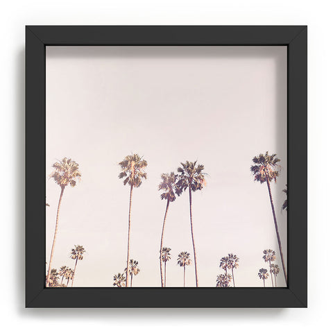 Sisi and Seb Sunny Cali Palm Trees Recessed Framing Square