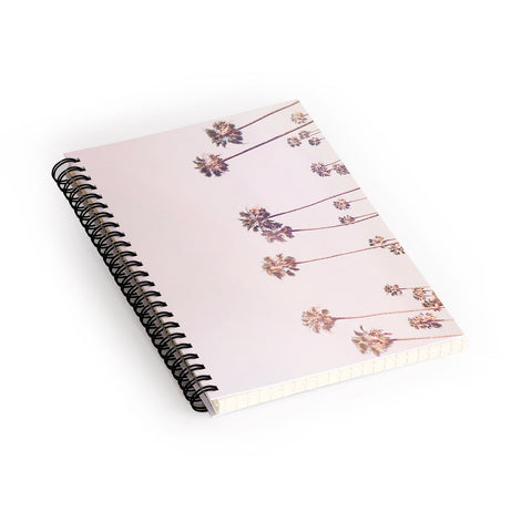 Sisi and Seb Sunny Cali Palm Trees Spiral Notebook