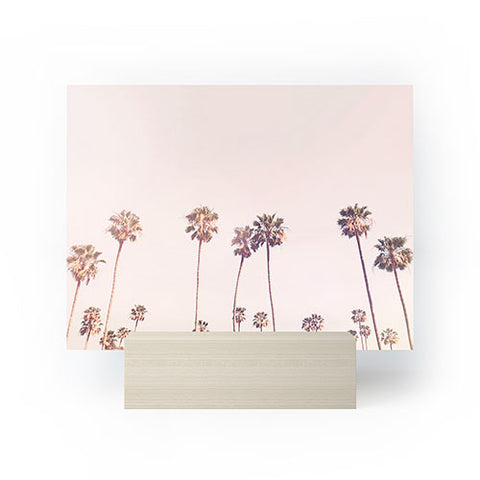 Sisi and Seb Sunny Cali Palm Trees Mini Art Print