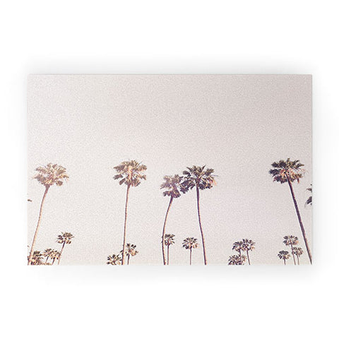 Sisi and Seb Sunny Cali Palm Trees Welcome Mat