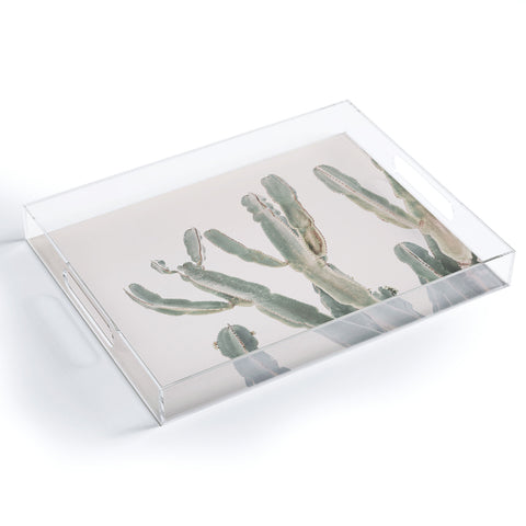 Sisi and Seb Sunrise Cactus Acrylic Tray