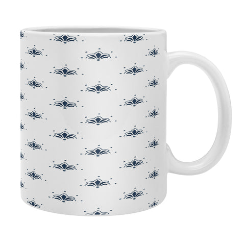 Social Proper Bla Blomst Coffee Mug