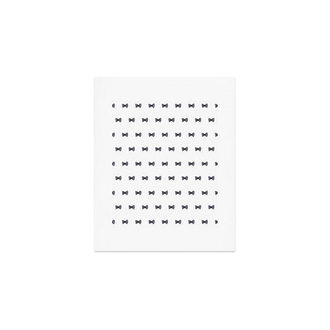 Social Proper Bows Bows Bows Art Print