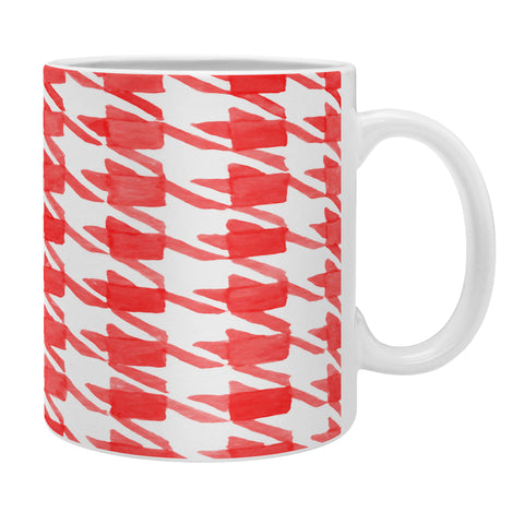 Social Proper Candy Houndstooth Coffee Mug