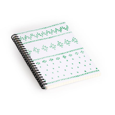 Social Proper Holiday Sweater Spiral Notebook