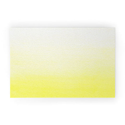Social Proper Lemon Ombre Welcome Mat