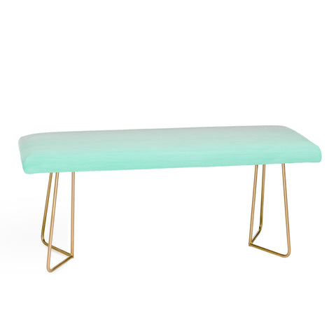 Social Proper Mint Ombre Bench